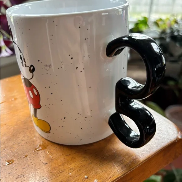 Disney Mickey Mouse White and Black Ceramic Mug - Picture 2 of 7